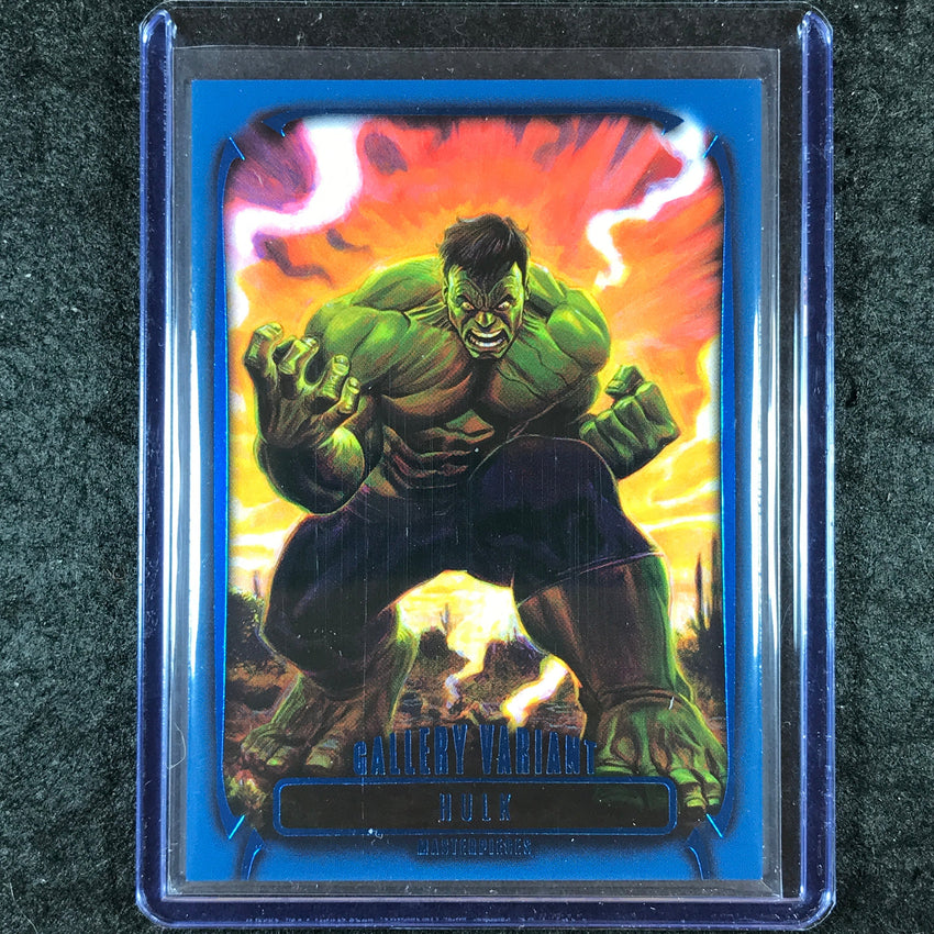 2024 Marvel Masterpieces Nahuel Grego HULK Gallery Variant Blue Foil 35/49