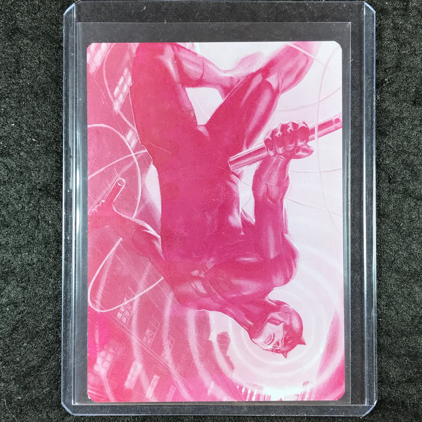 2024 Marvel Masterpieces Nahuel Grego DAREDEVIL Magenta Printing Plate 1/1 #71