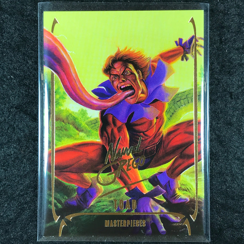 2024 Marvel Masterpieces Nahuel Grego TOAD Gold Foil Series #30