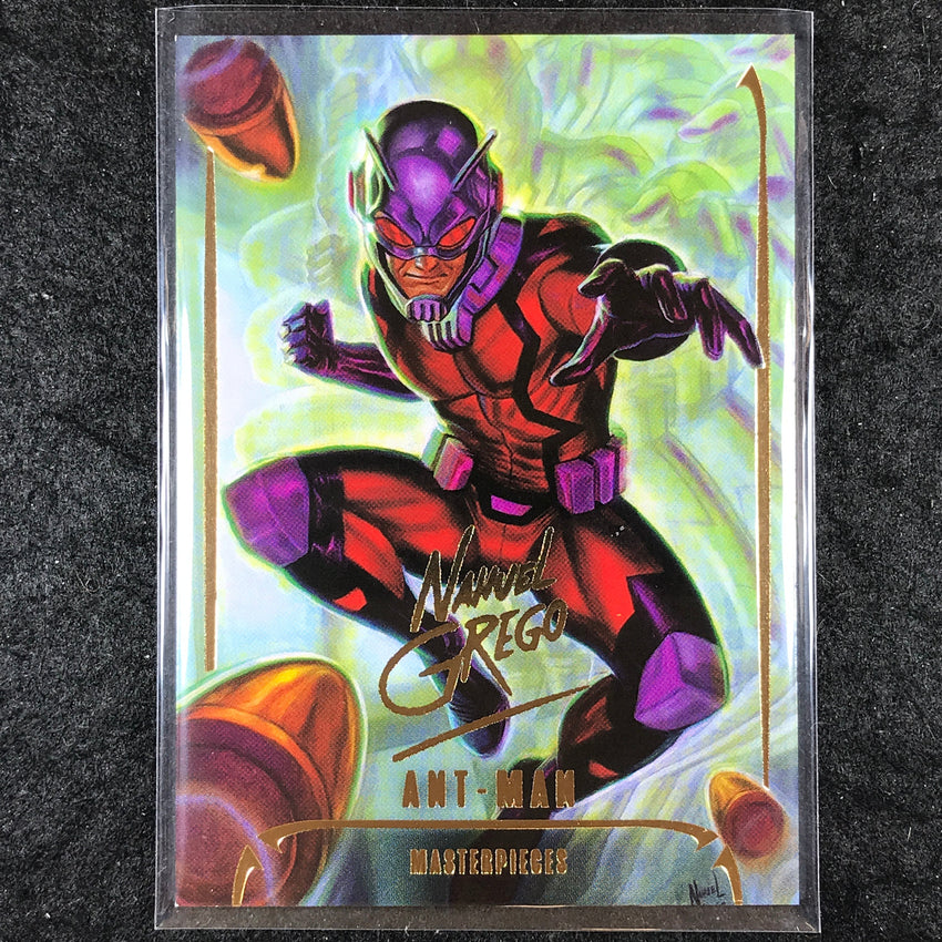 2024 Marvel Masterpieces Nahuel Grego ANT-MAN Gold Foil Series #40