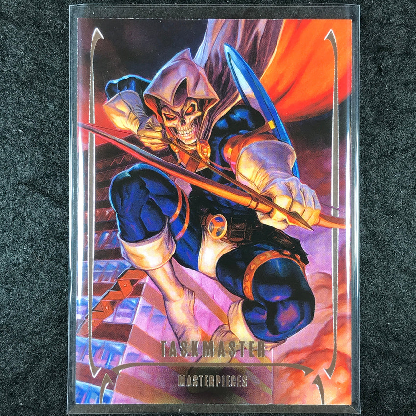 2024 Marvel Masterpieces Nahuel Grego TASKMASTER Gold Foil Series #51