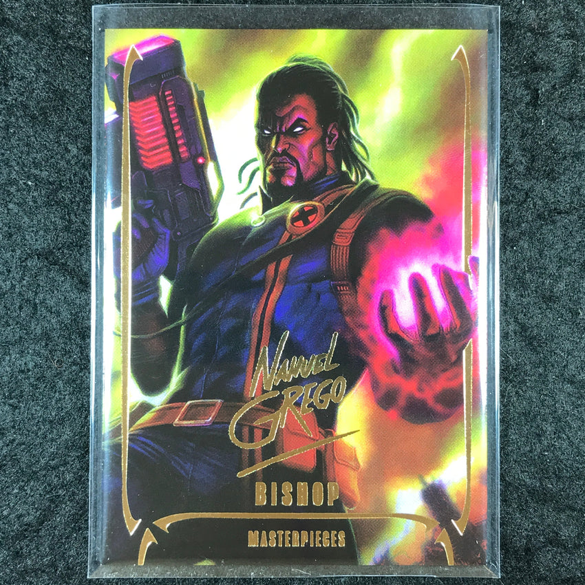 2024 Marvel Masterpieces Nahuel Grego BISHOP Gold Foil Series #4