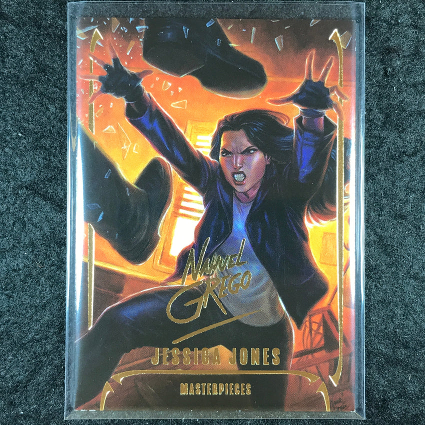 2024 Marvel Masterpieces Nahuel Grego JESSICA JONES Gold Foil Series #60