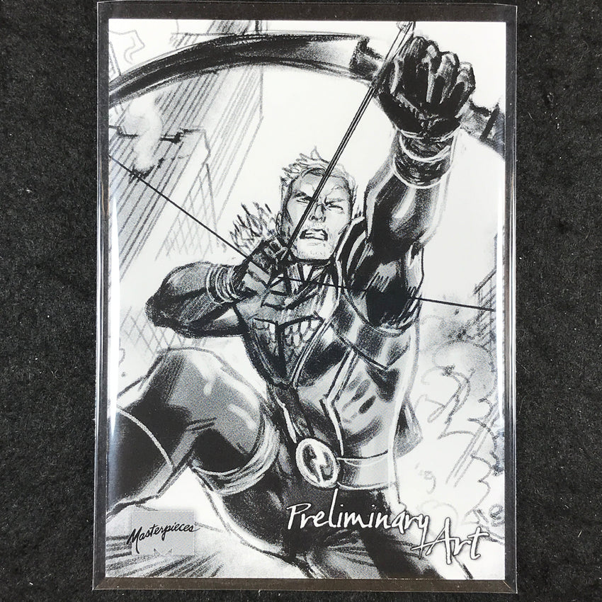 2024 Marvel Masterpieces Nahuel Grego HAWKEYE Preliminary Art #13