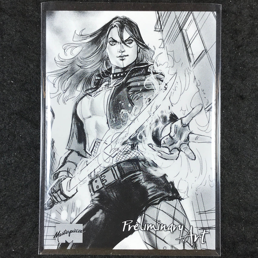 2024 Marvel Masterpieces Nahuel Grego TYPHOID MARY Preliminary Art #31
