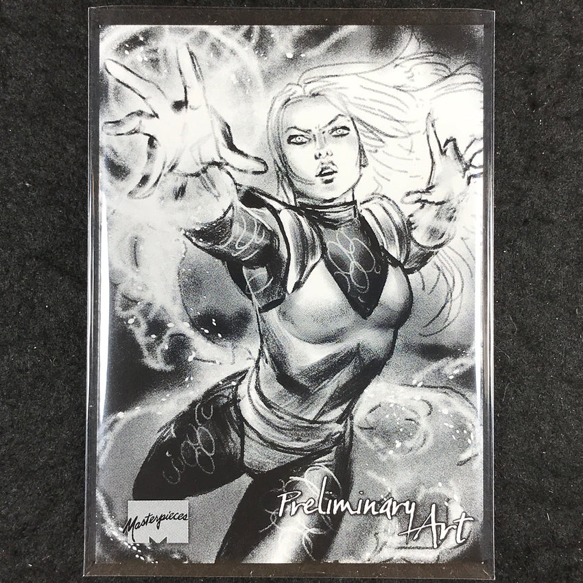 2024 Marvel Masterpieces Nahuel Grego CLEA STRANGE Preliminary Art #46
