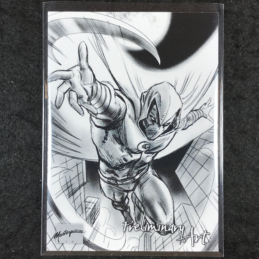 2024 Marvel Masterpieces Nahuel Grego MOON KNIGHT Preliminary Art #77