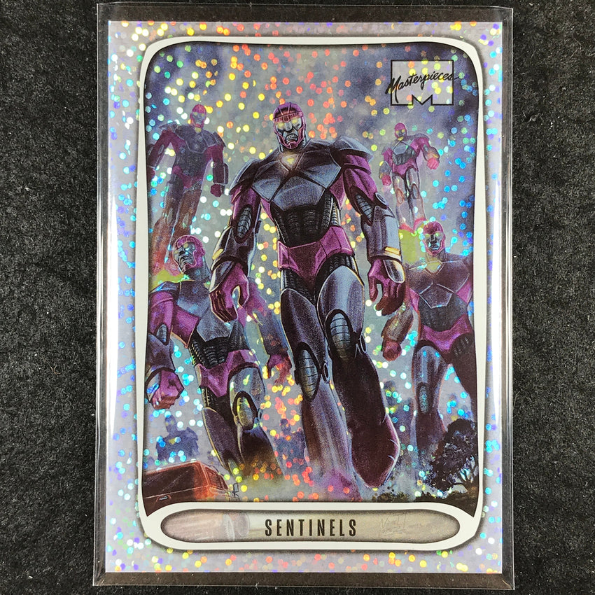 2024 Marvel Masterpieces Nahuel Grego SENTINELS Holofoil Glitter #2