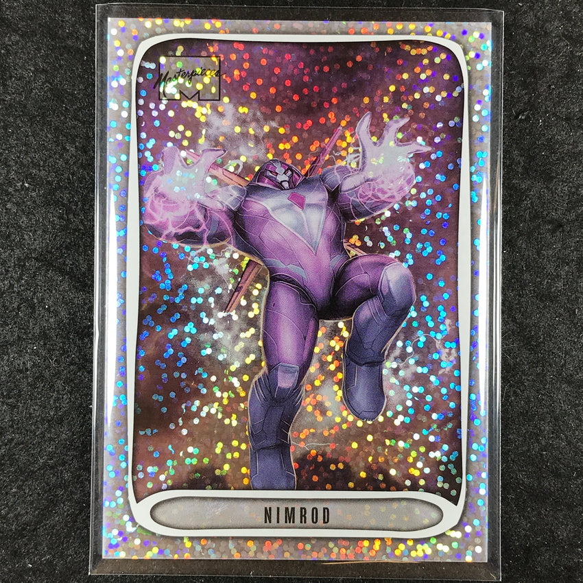 2024 Marvel Masterpieces Nahuel Grego NIMROD Holofoil Glitter #4
