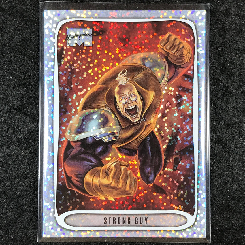 2024 Marvel Masterpieces Nahuel Grego STRONG GUY Holofoil Glitter #8