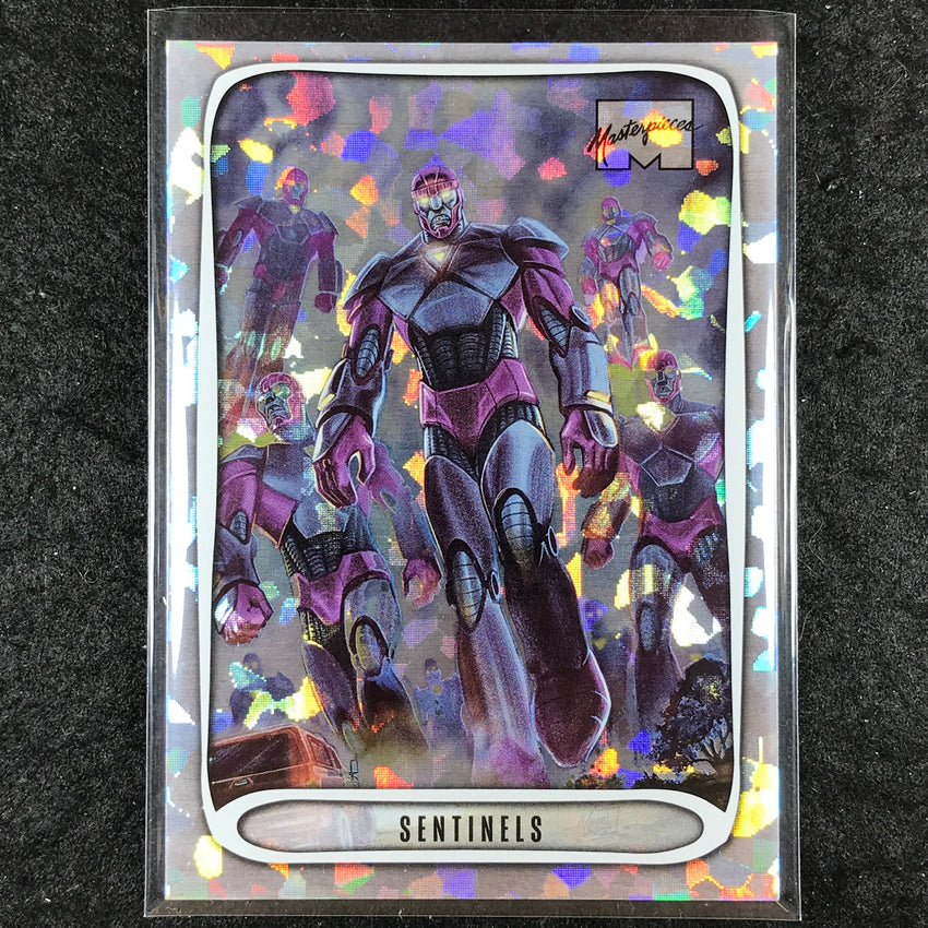 2024 Marvel Masterpieces Nahuel Grego SENTINELS Holofoil Crackle #2