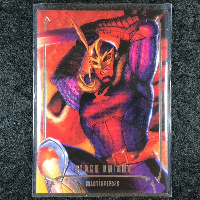2024 Marvel Masterpieces Nahuel Grego BLACK KNIGHT Base Level 1 /1999 #5