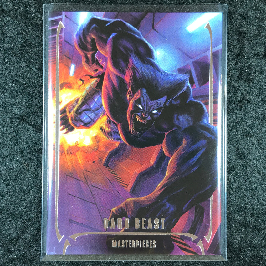 2024 Marvel Masterpieces Nahuel Grego DARK BEAST Base Level 1 /1999 #9