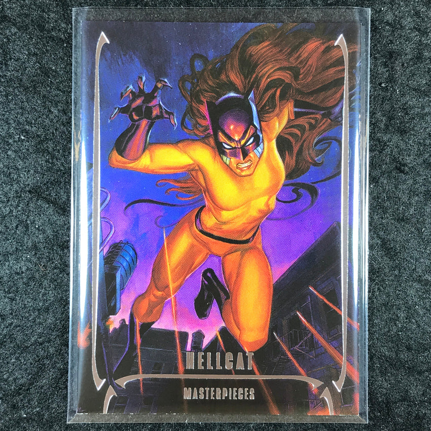 2024 Marvel Masterpieces Nahuel Grego HELLCAT Base Level 1 /1999 #14