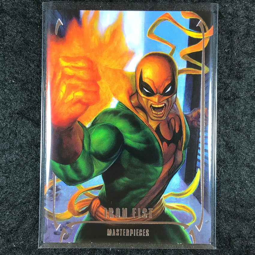 2024 Marvel Masterpieces Nahuel Grego IRON FIST Base Level 1 /1999 #16