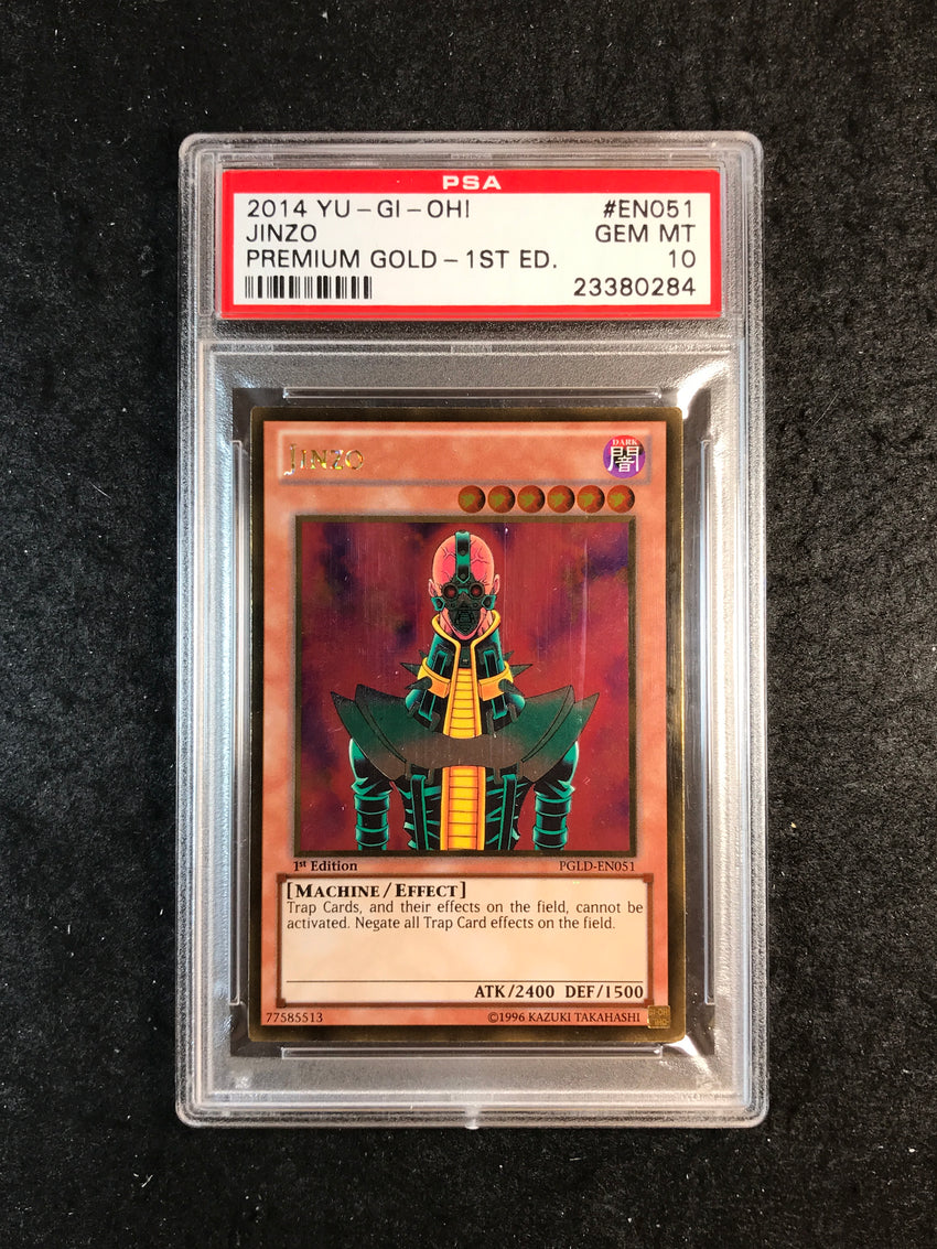 PSA 10 Jinzo - PGLD-EN051 - Premium Gold 1st Edition 284