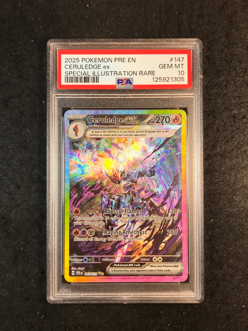 PSA 10 Ceruledge - 147/131 - Special Illustration Rare Prismatic Evolutions 305
