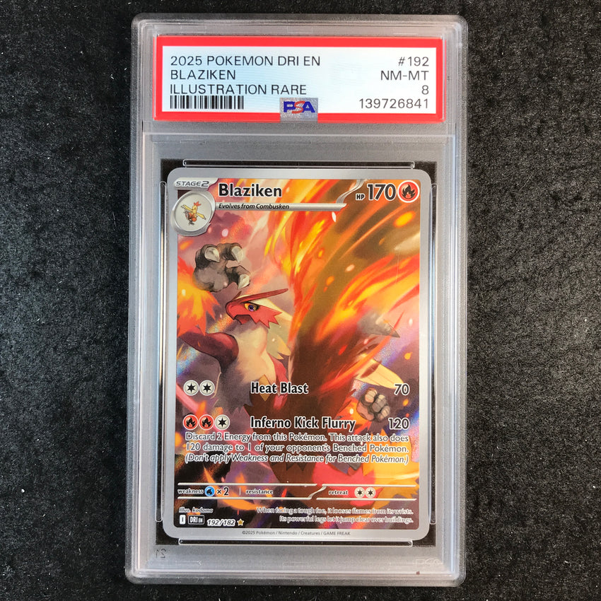 PSA 8 Blaziken - 192/182 - Illustration Rare Destined Rivals 841