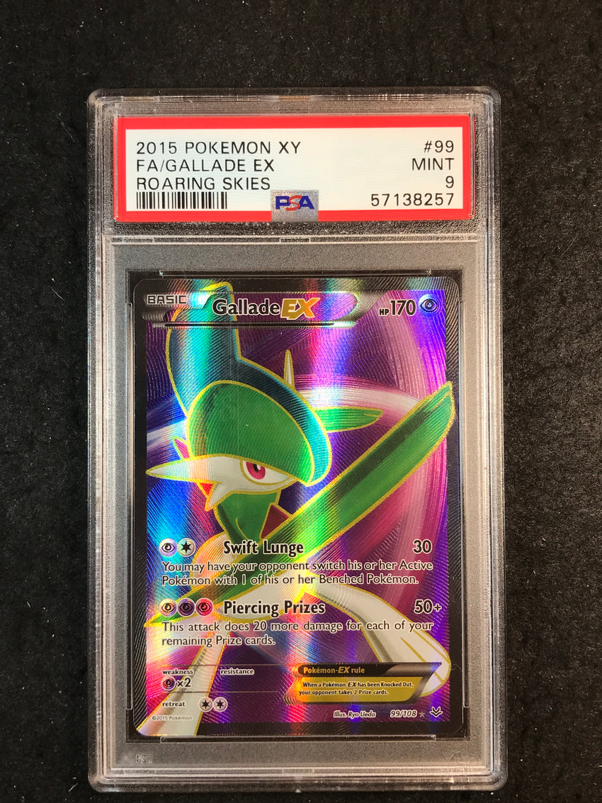 PSA 9 Gallade EX - 99/108 - Full Art Roaring Skies 257