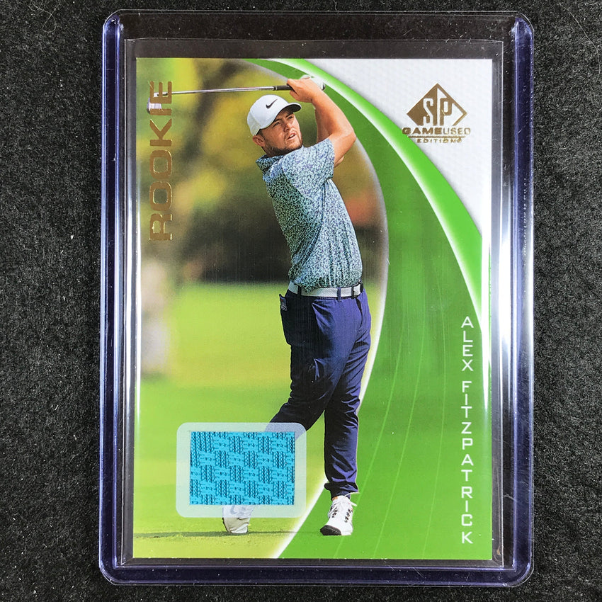 2024 SP Game Used Golf ALEX FITZPATRICK Rookie Base Relic #56