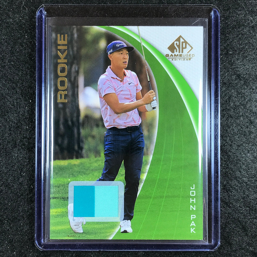 2024 SP Game Used Golf JOHN PAK Rookie Base Relic #58