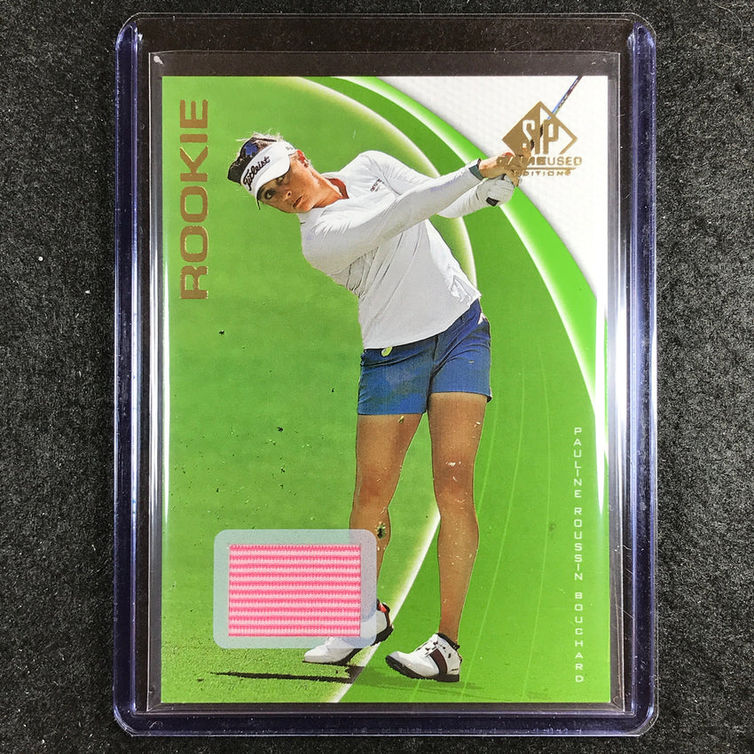2024 SP Game Used Golf PAULING ROUSSIN-BOUCHARD Rookie Base Relic #71