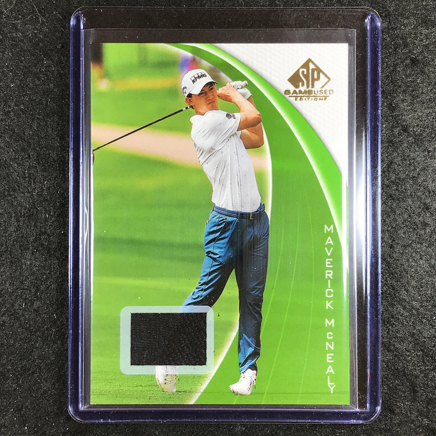 2024 SP Game Used Golf MAVERICK MCNEALY Base Relic #7