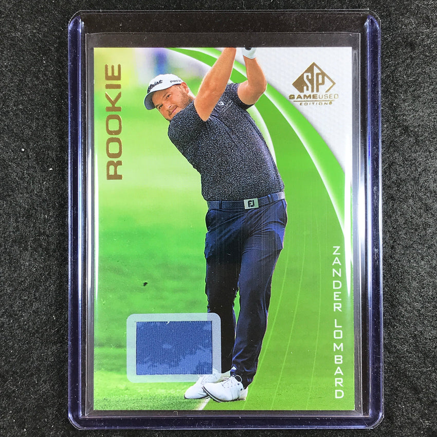 2024 SP Game Used Golf ZANDER LOMBARD Rookie Base Relic #84