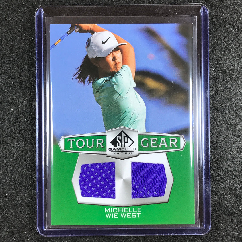 2024 SP Game Used Golf MICHELLE WIE WEST Tour Gear Base Relic #MW