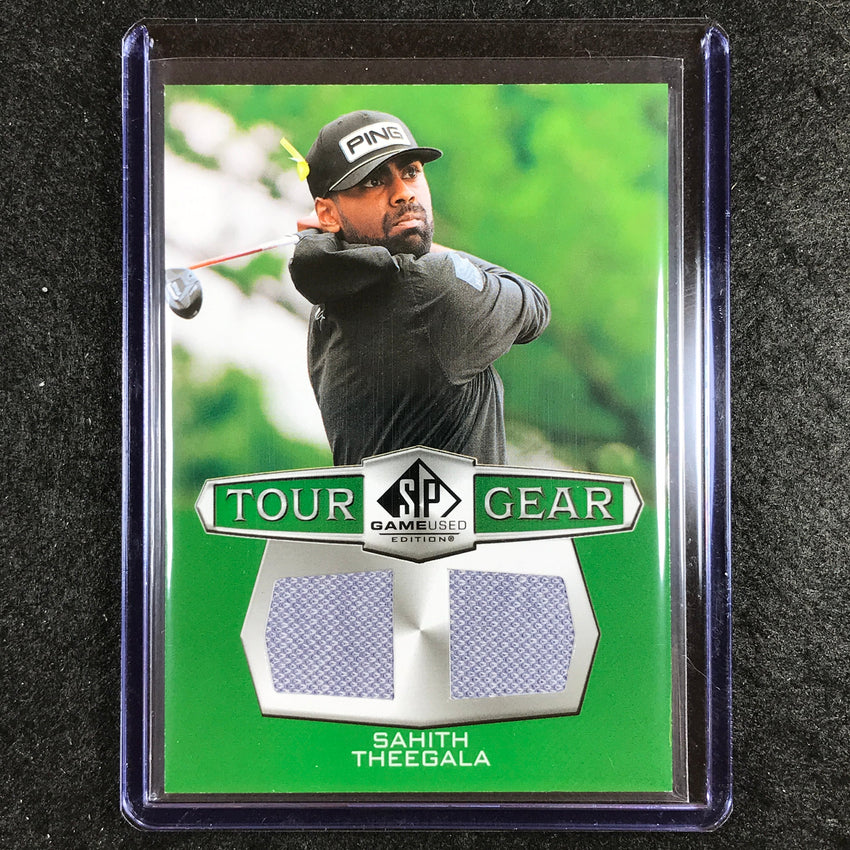 2024 SP Game Used Golf SAHITH THEEGALA Tour Gear Base Relic #ST