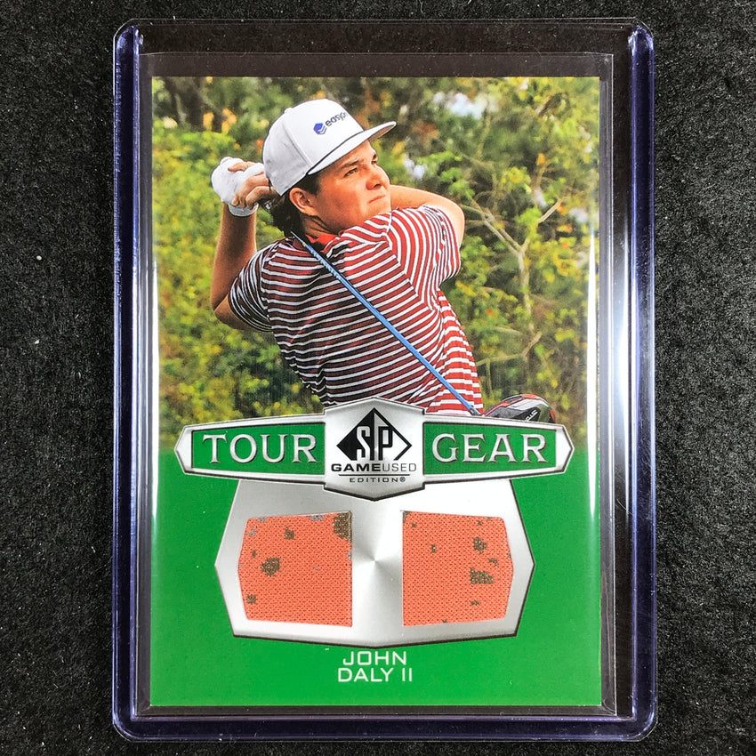 2024 SP Game Used Golf JOHN DALY II Tour Gear Base Relic JO Cherry