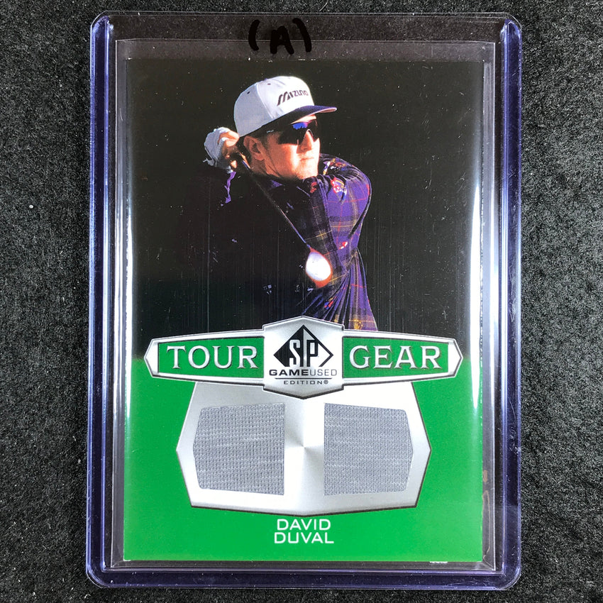 2024 SP Game Used Golf DAVID DUVAL Tour Gear Base Relic #DD (A)