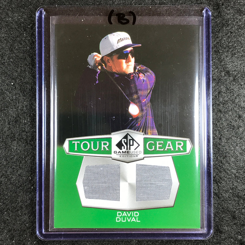 2024 SP Game Used Golf DAVID DUVAL Tour Gear Base Relic #DD (B)