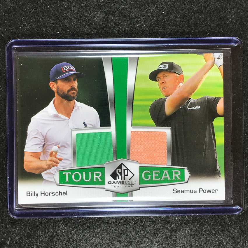 2024 SP Game Used Golf BILLY HORSCHEL SEAMUS POWER Tour Gear Combos Relic #HP
