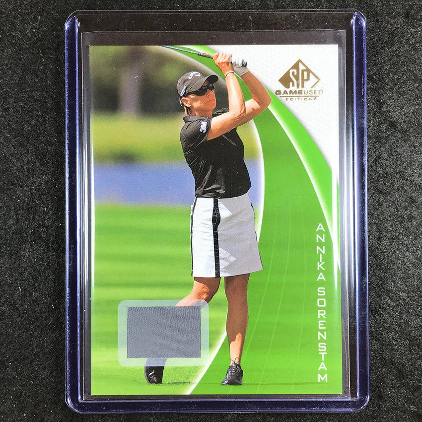2024 SP Game Used Golf ANNIKA SORENSTAM Base Relic #18