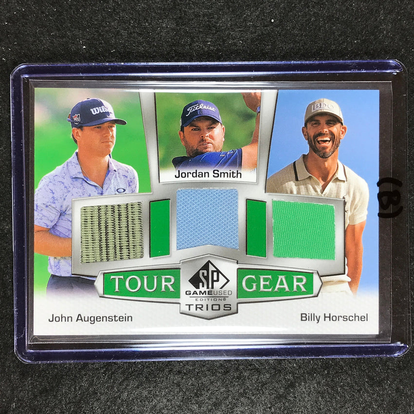 2024 SP Game Used Golf AUGENSTEIN SMITH HORSCHEL Tour Gear Trios Relic #HAS (B)