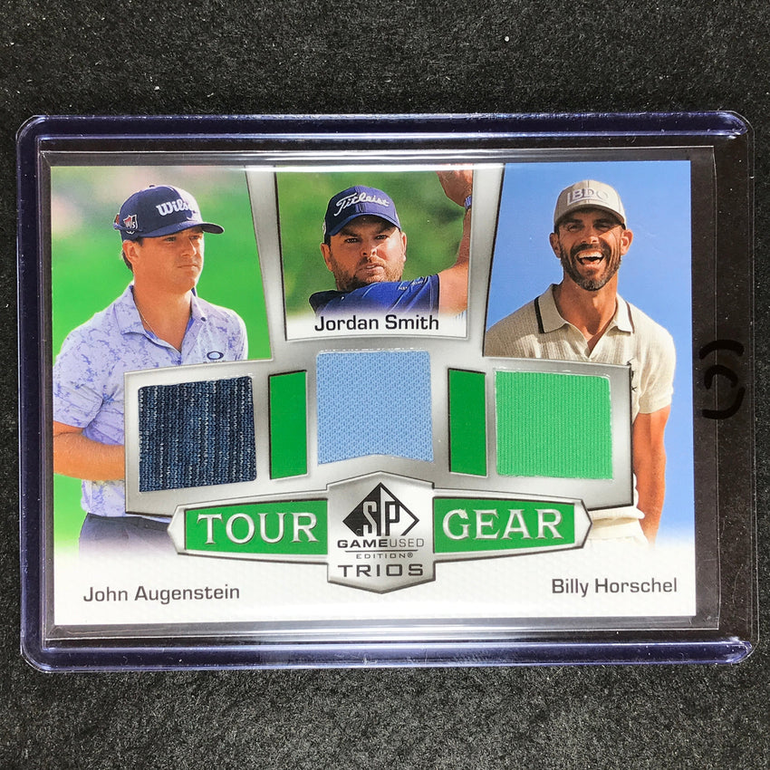 2024 SP Game Used Golf AUGENSTEIN SMITH HORSCHEL Tour Gear Trios Relic #HAS (C)