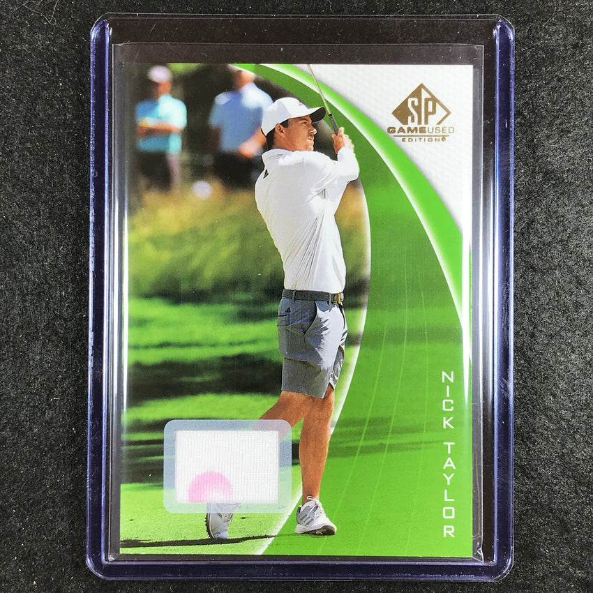 2024 SP Game Used Golf NICK TAYLOR Base Relic #25