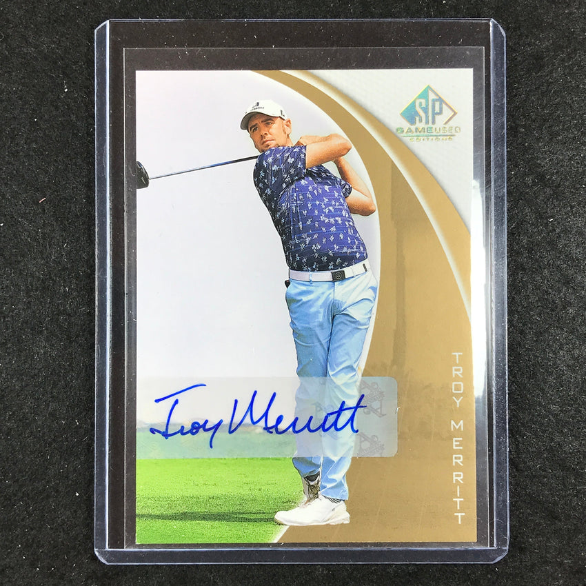 2024 SP Game Used Golf TROY MERRITT Base Spectrum Auto #49