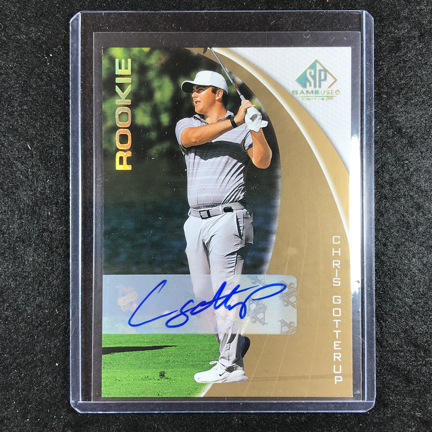 2024 SP Game Used Golf CHRIS GOTTERUP Base Spectrum Rookie Auto #65