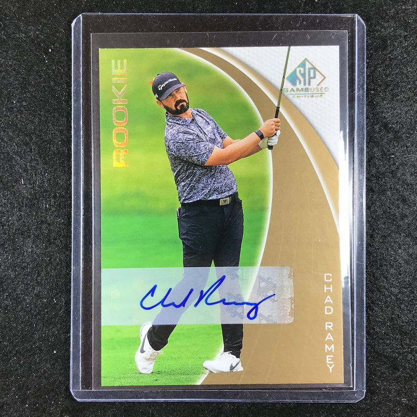 2024 SP Game Used Golf CHAD RAMEY Base Spectrum Rookie Auto #85