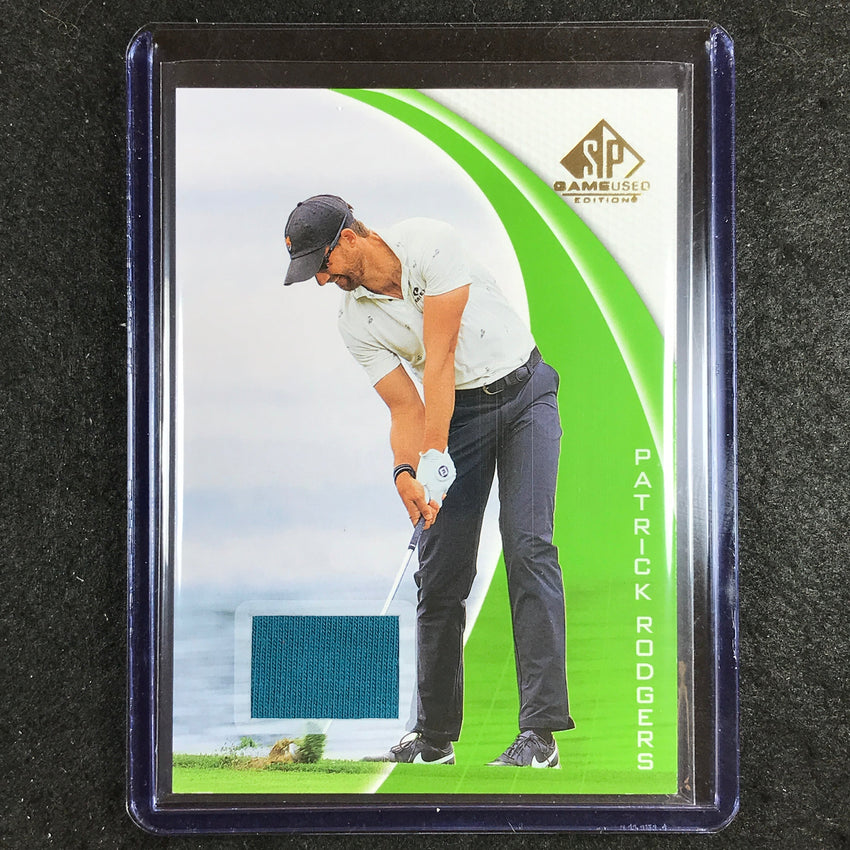 2024 SP Game Used Golf PATRICK RODGERS Base Relic #46