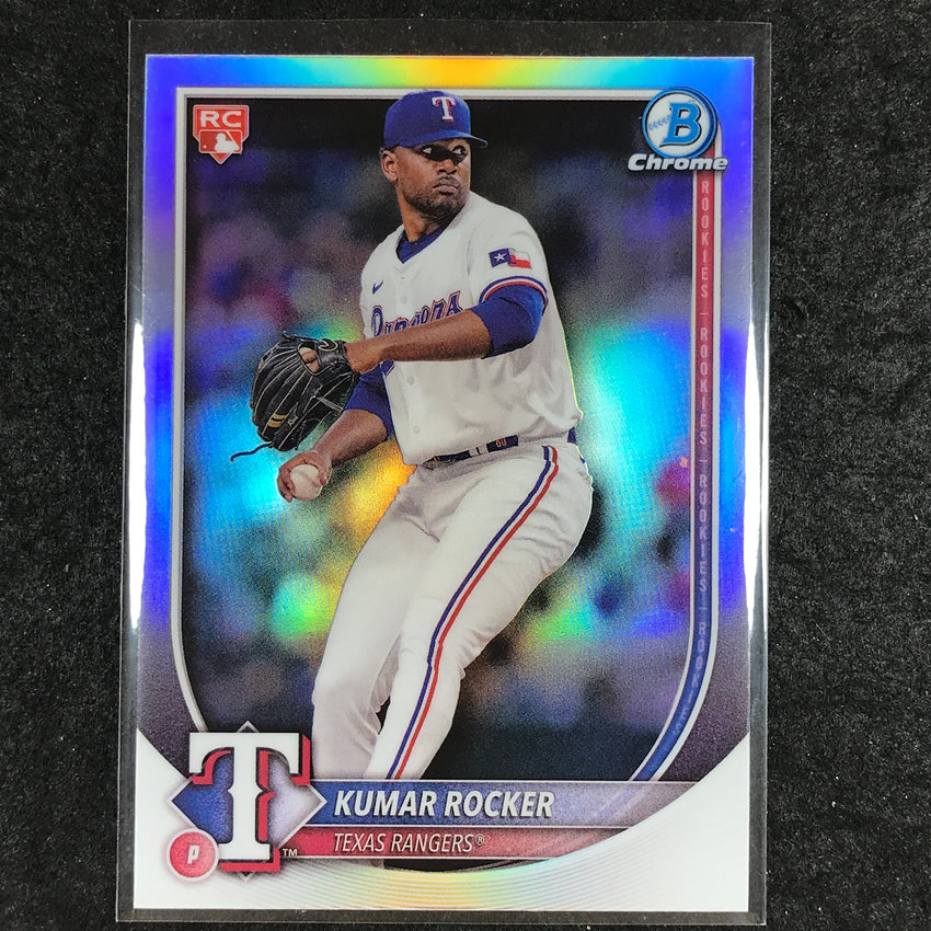 2025 Bowman Baseball KUMAR ROCKER Rookie Chrome Base Refractor #80