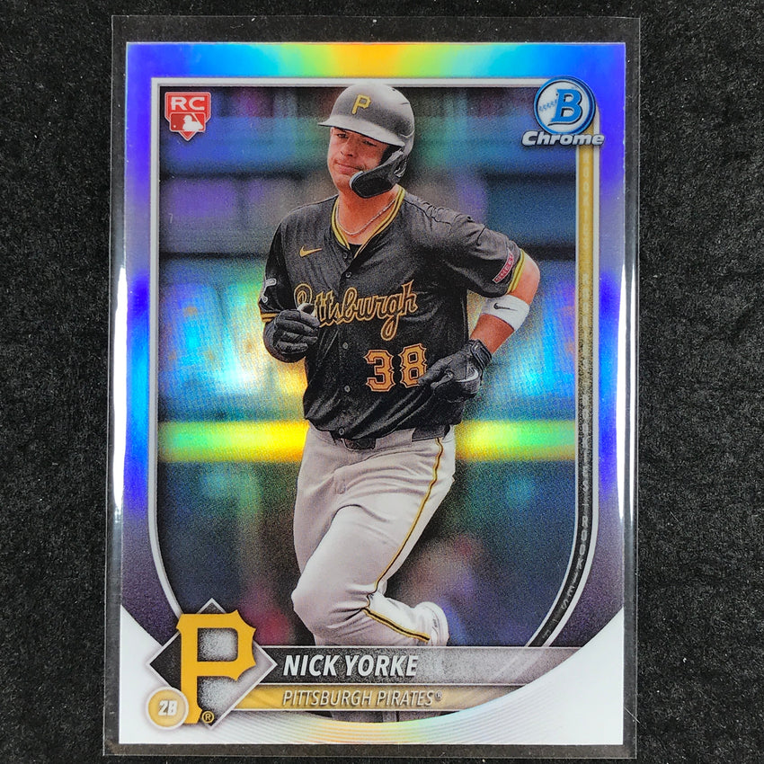 2025 Bowman Baseball NICK YORKE Rookie Chrome Base Refractor #97
