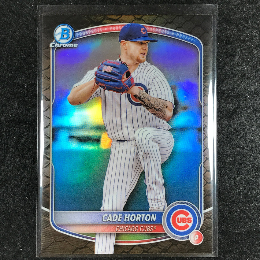 2025 Bowman Baseball CADE HORTON Chrome Prospect Reptilian #10