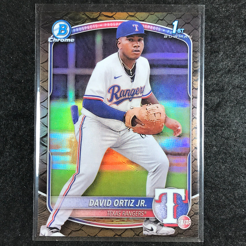 2025 Bowman Baseball DAVID ORTIZ JR. Chrome Prospect 1st Bowman Reptilian #29