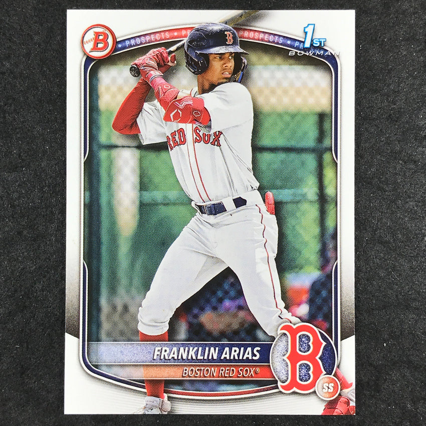 2025 Bowman Baseball FRANKLIN ARIAS Base 1st Bowman Prospect #BP-67