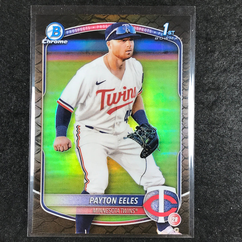 2025 Bowman Baseball PAYTON EELES Chrome Prospect 1st Bowman Reptilian #78