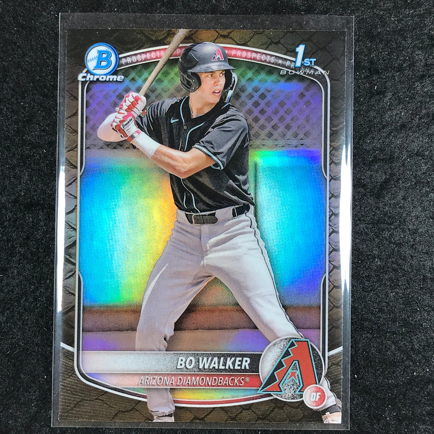 2025 Bowman Baseball BO WALKER Chrome Prospect 1st Bowman Reptilian #92