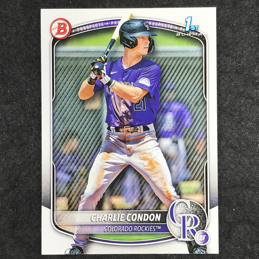 2025 Bowman Baseball CHARLIE CONDON Base 1st Bowman Prospect #BP-75